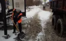В Оренбурге приступают к вывозу снега
