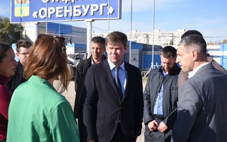 Завершается первый этап капитального ремонта стадиона «Оренбург»