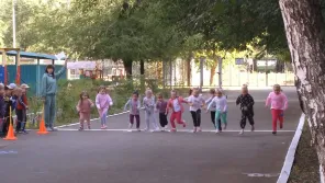 Спортивный праздник в детском саду № 35