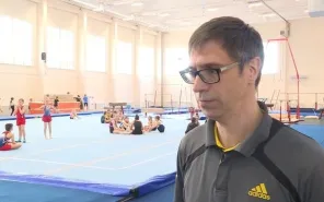 Мастер-класс в отделении спортивной гимнастики спортивной школы № 10.