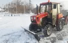 В Оренбурге продолжаются снегоуборочные работы