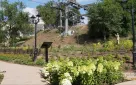 В Оренбурге продолжается благоустройство Елизаветинского спуска