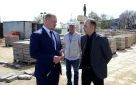 Сергей Салмин оценил ход работ на верхней Набережной и улице Советской