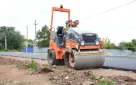 В селах и поселках Оренбурга идет ремонт дорог