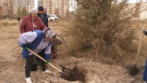Сад счастливой семьи - заложили на улице Просторной