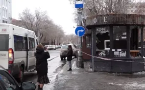 Демонтаж киоска на проспекте Парковом города Оренбурга