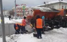 Снегоуборочные работы в Оренбурге продолжаются