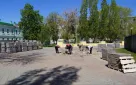 В Оренбурге приступают к благоустройству сквера имени Ленина