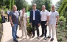 В Оренбурге обновили сквер у Елизаветинских ворот