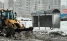 На улицах Оренбурга работает снегоуборочная техника