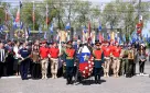 Оренбуржцы возложили цветы к Вечному огню накануне Дня Победы