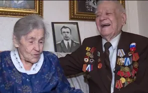 Супруги Евдокимовы отмечают 70-летие совместной жизни