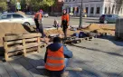 В Оренбурге продолжаются дорожные работы, в том числе и в рамках национального проекта «Безопасные качественные дороги»